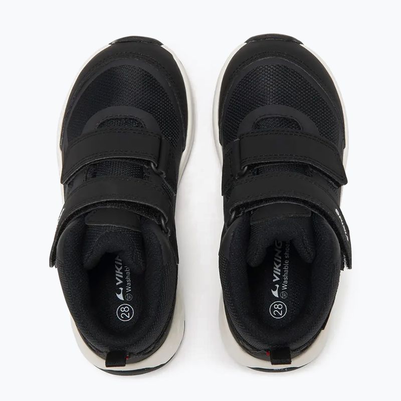Дитяче взуття Viking Footwear Veme Reflex Mid 2V Gore-Tex чорний/білий 12