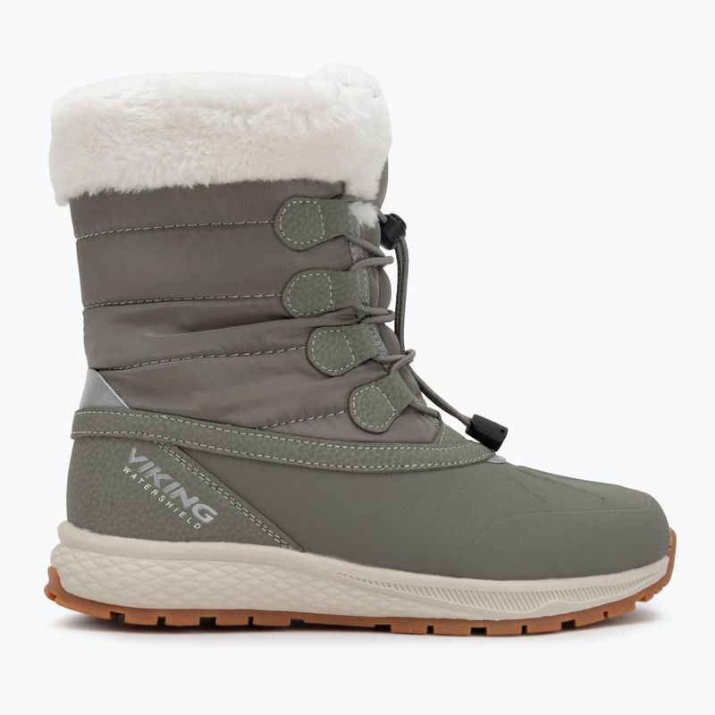 Черевики зимові дитячі Viking Footwear Equip Warm Waterproof Zip olive 2