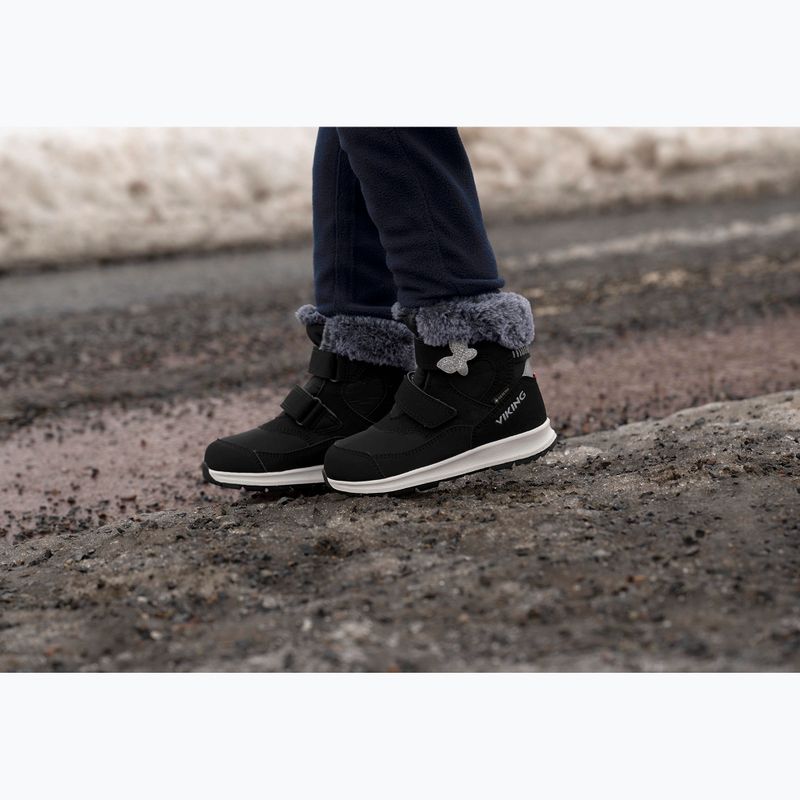 Черевики зимові дитячі Viking Footwear Belle Butterfly Warm GTX 2V black 8