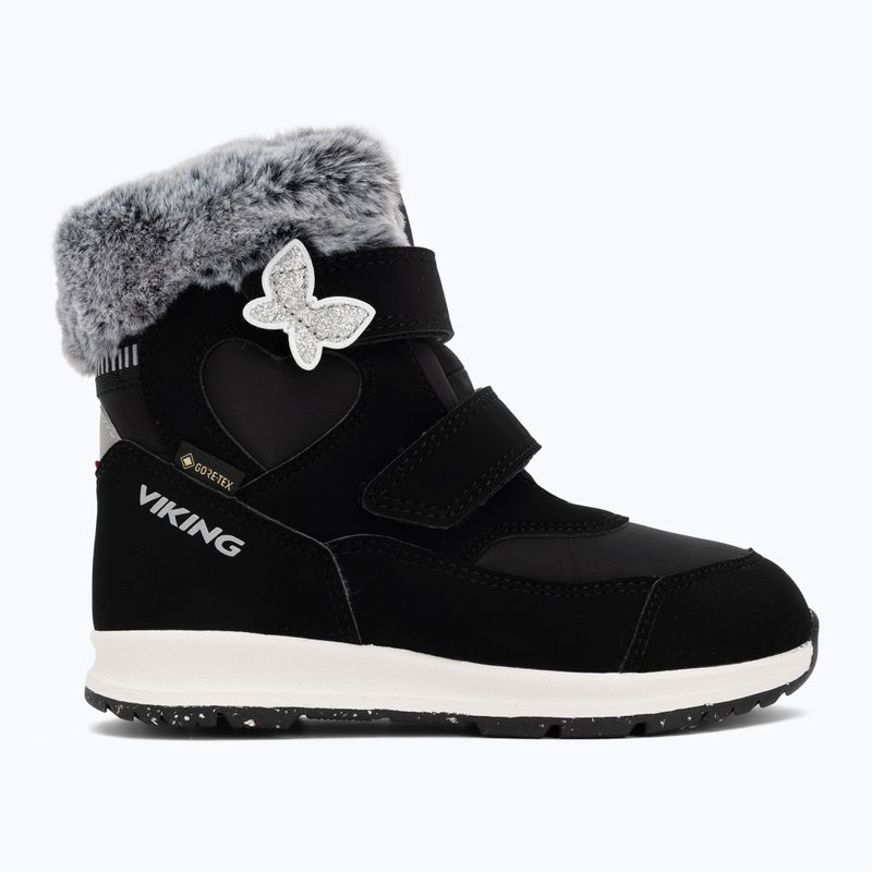Черевики зимові дитячі Viking Footwear Belle Butterfly Warm GTX 2V black 2