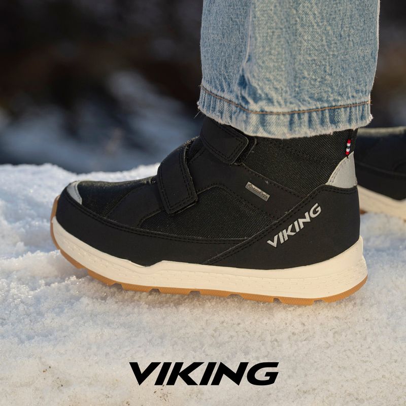 Черевики зимові дитячі Viking Footwear Espo Warm GTX 2V black 10
