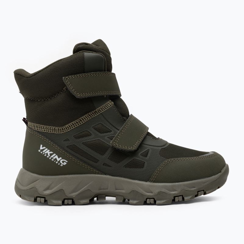 Черевики дитячі Viking Footwear Track Warm Waterproof 2V olive 2