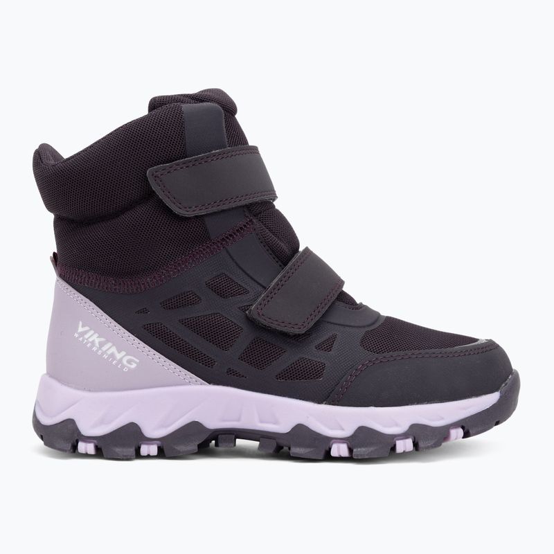 Черевики дитячі Viking Footwear Track Warm Waterproof 2V aubergine 2