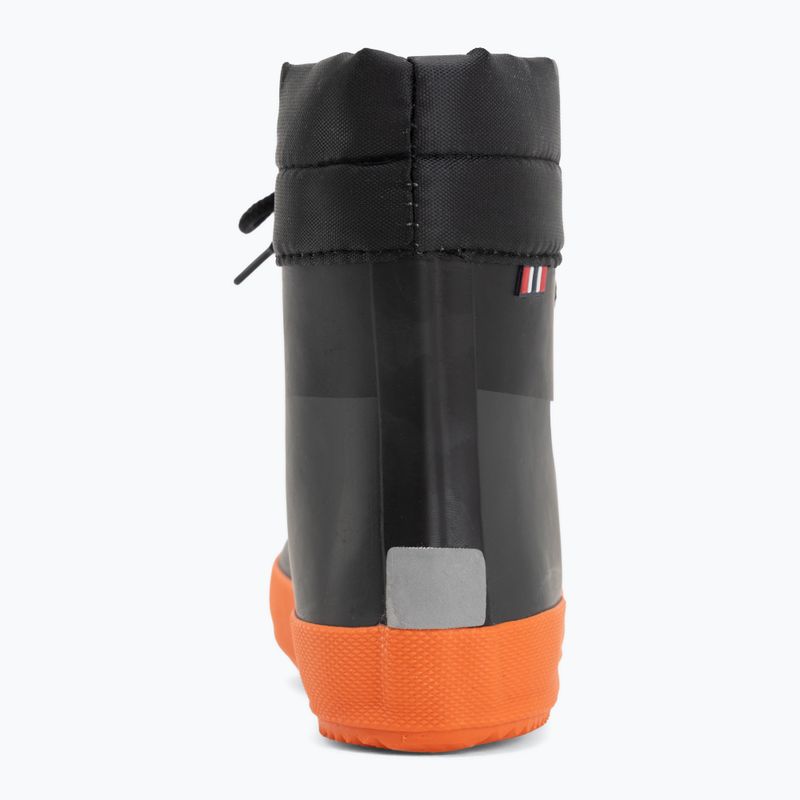 Дитячі гумові чоботи Viking Footwear Alv Barefoot з відбитком лапи чорного кольору 6