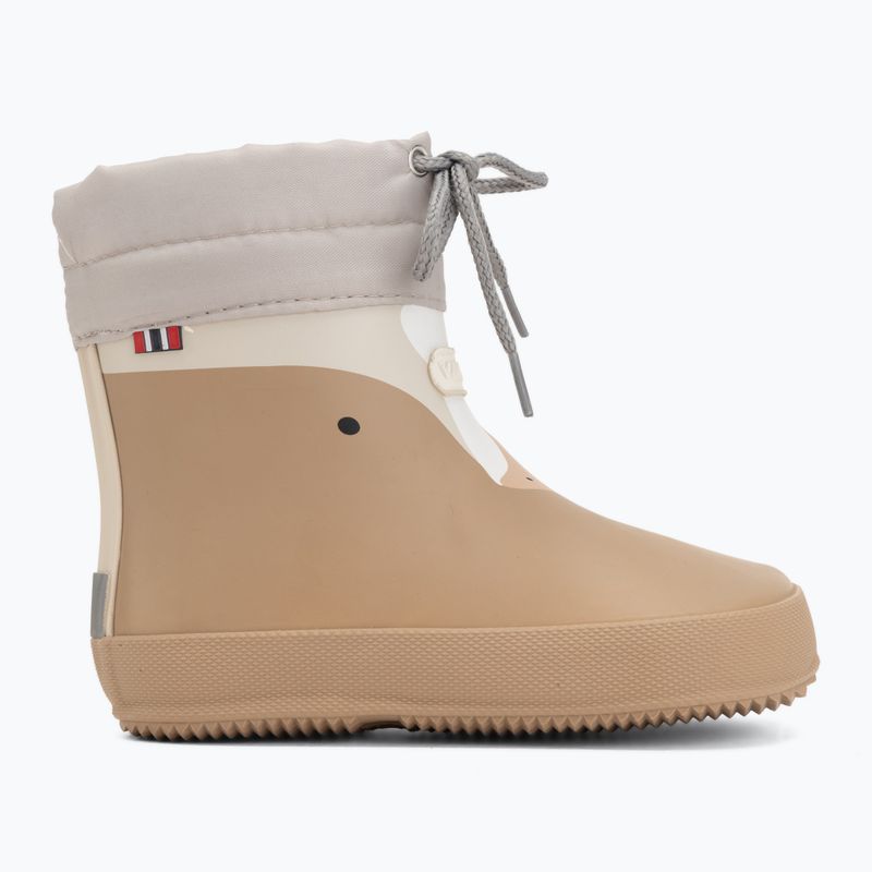 Галоші дитячі Viking Alv Barefoot Paw Print beige 2