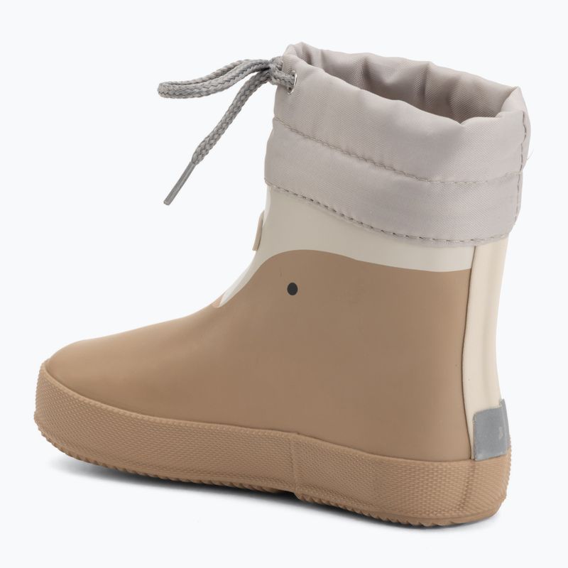 Галоші дитячі Viking Alv Barefoot Paw Print beige 3