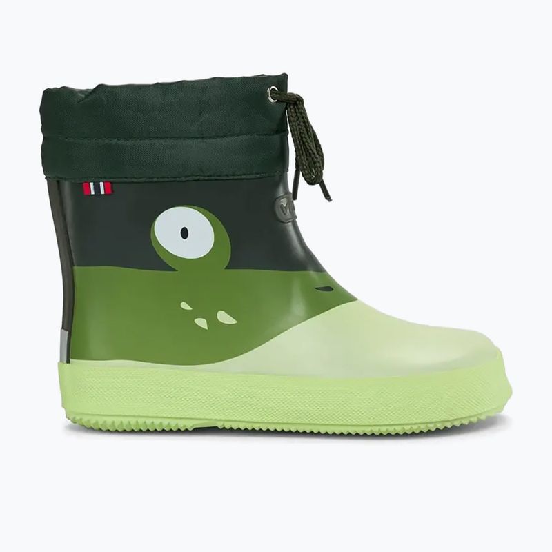 Дитячі гумові чоботи Viking Footwear Alv Barefoot Paw Print світло-зелені/зелені 8