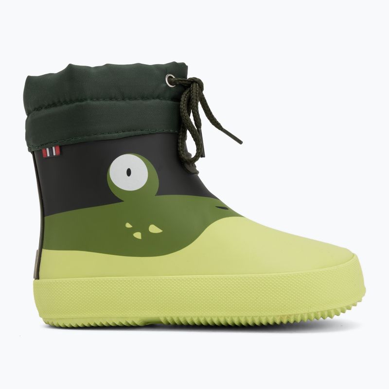 Дитячі гумові чоботи Viking Footwear Alv Barefoot Paw Print світло-зелені/зелені 2