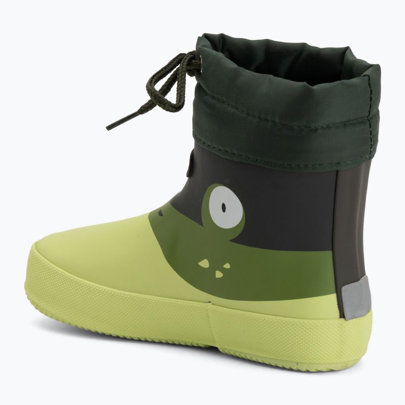 Дитячі гумові чоботи Viking Footwear Alv Barefoot Paw Print світло-зелені/зелені 3