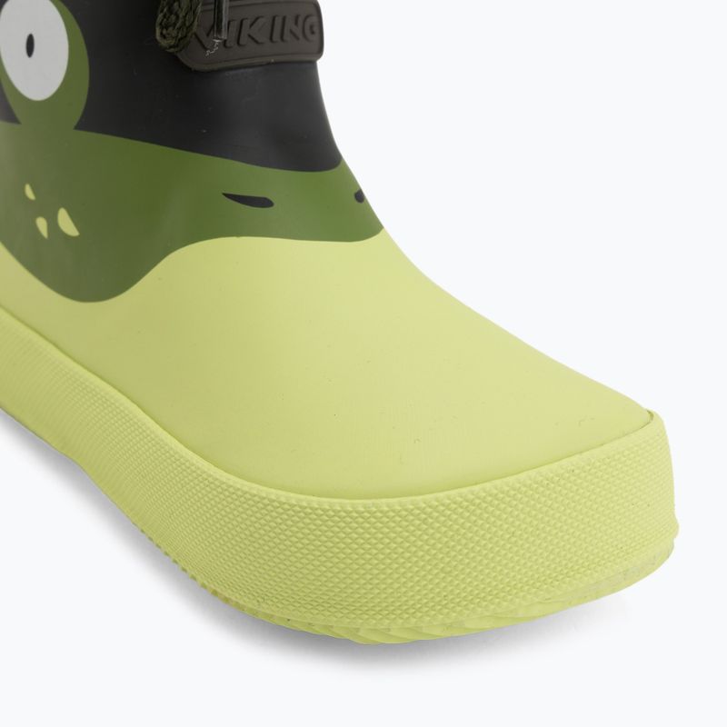 Дитячі гумові чоботи Viking Footwear Alv Barefoot Paw Print світло-зелені/зелені 7