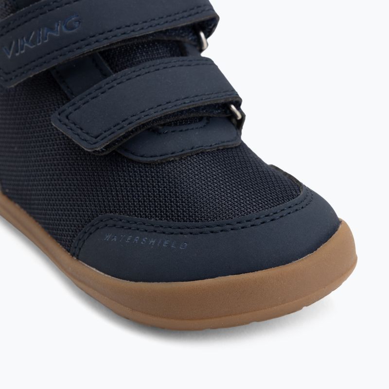 Взуття барефоот дитяче Viking Alv Barefoot Mid 2V Waterproof navy 7