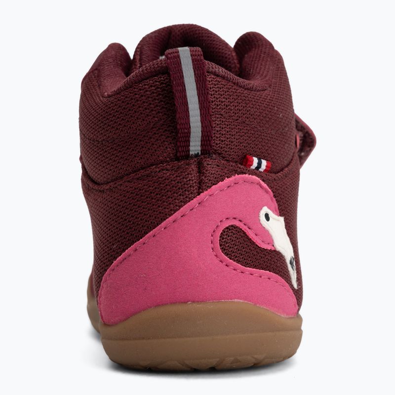 Взуття барефоот дитяче Viking Alv Barefoot Mid 2V Waterproof burgundy 6