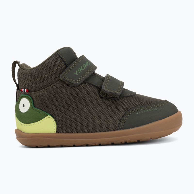 Взуття барефоот дитяче Viking Alv Barefoot Mid 2V Waterproof pine 2