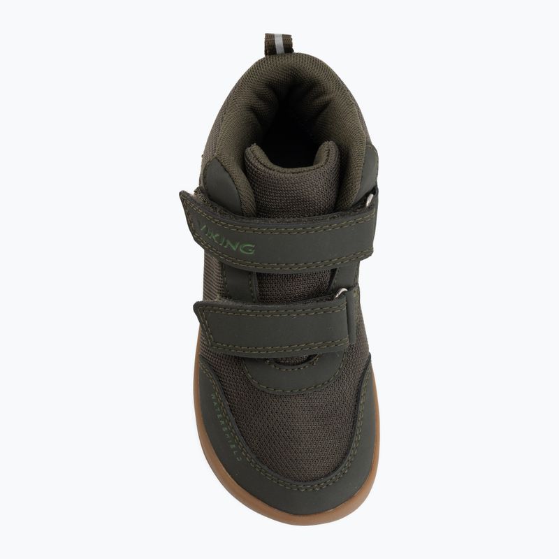 Взуття барефоот дитяче Viking Alv Barefoot Mid 2V Waterproof pine 5