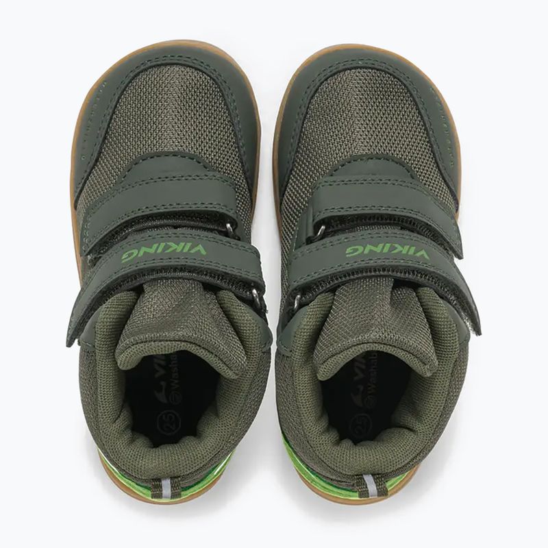 Дитячі barefoot черевики Viking Footwear Alv Barefoot Mid 2V Waterproof pine 13