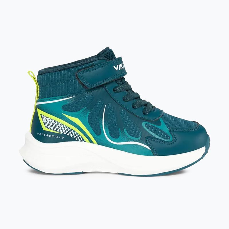 Дитяче взуття Viking Footwear Flash Mid 1V Waterproof темно-синього кольору 8