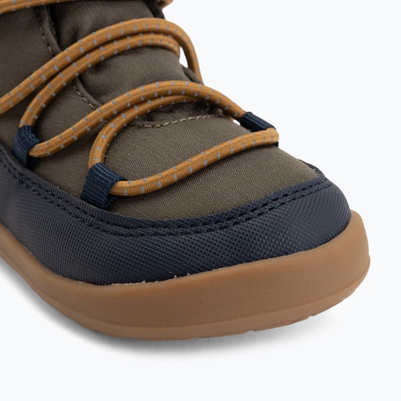 Дитячі barefoot черевики Viking Footwear Birch Barefoot Mid 1V Waterproof темно-сині/оливкові 7