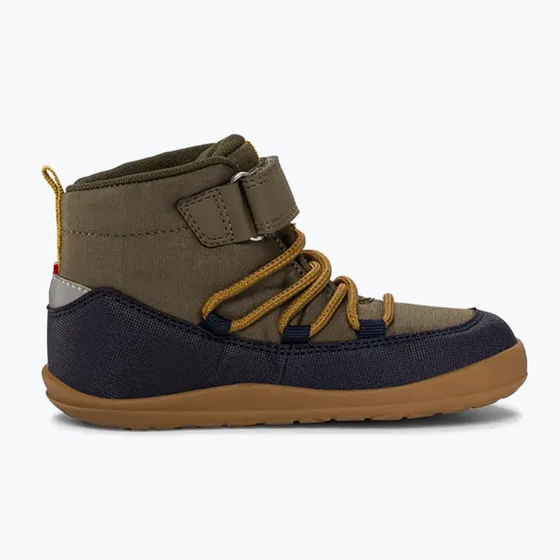 Дитячі barefoot черевики Viking Footwear Birch Barefoot Mid 1V Waterproof темно-сині/оливкові 9