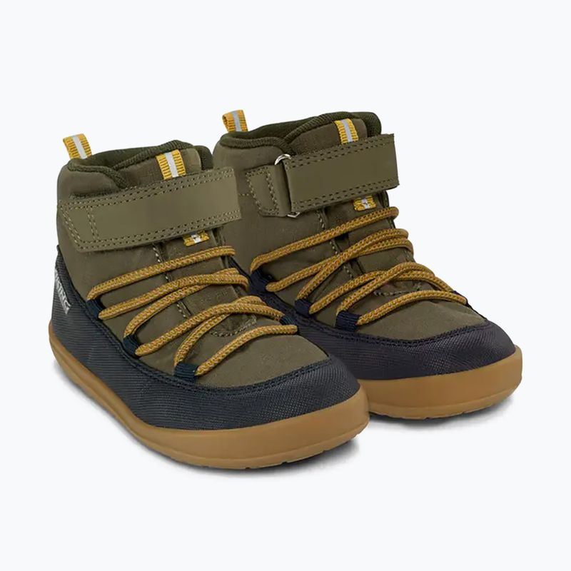 Дитячі barefoot черевики Viking Footwear Birch Barefoot Mid 1V Waterproof темно-сині/оливкові 10