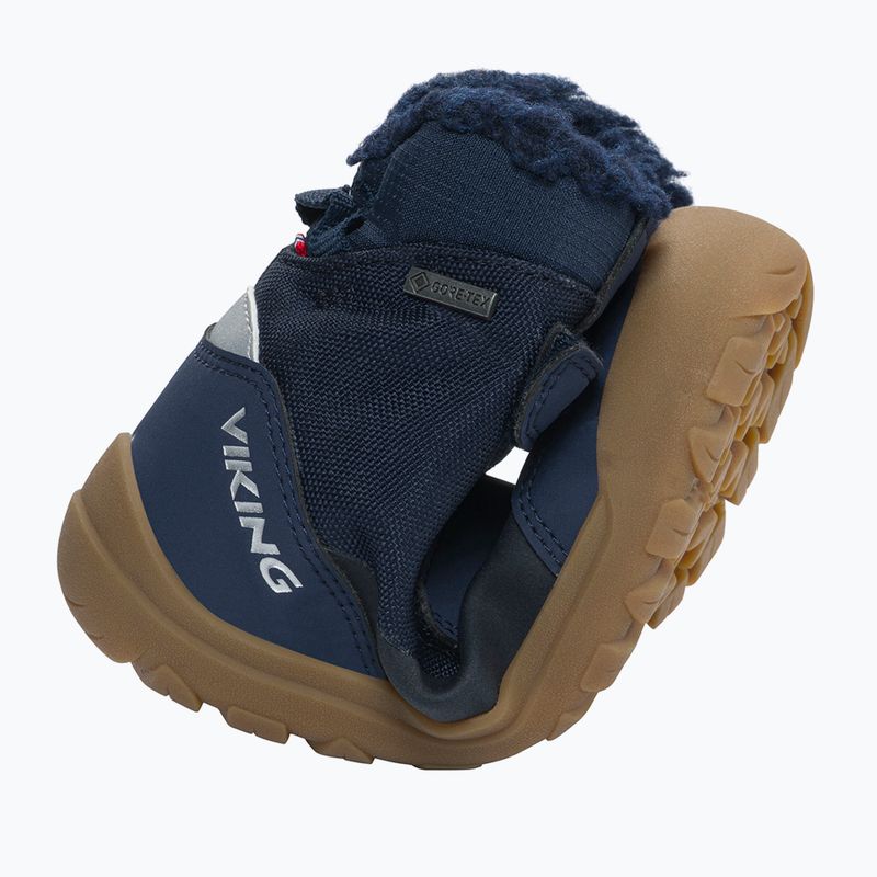 Черевики зимові barefoot дитячі Viking Footwear Spruce Barefoot Warm Gore-Tex 2V navy 8
