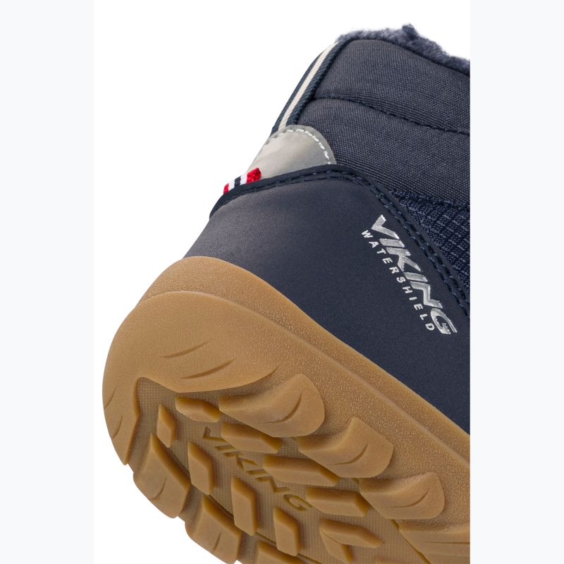 Черевики зимові barefoot дитячі Viking Footwear Rowan Barefoot Warm Waterproof 2V navy 7
