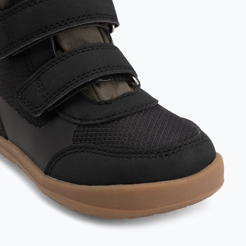 Дитячі barefoot черевики Viking Footwear Aspen Barefoot Mid 2V Waterproof чорного кольору 7