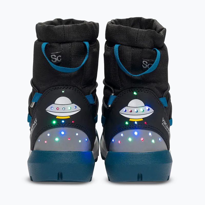 Черевики зимові дитячі Viking Footwear Spaceship Warm SC Waterproof black/dark blue 4