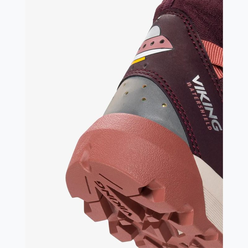 Черевики зимові дитячі Viking Footwear Spaceship Warm SC Waterproof plum/pink 8