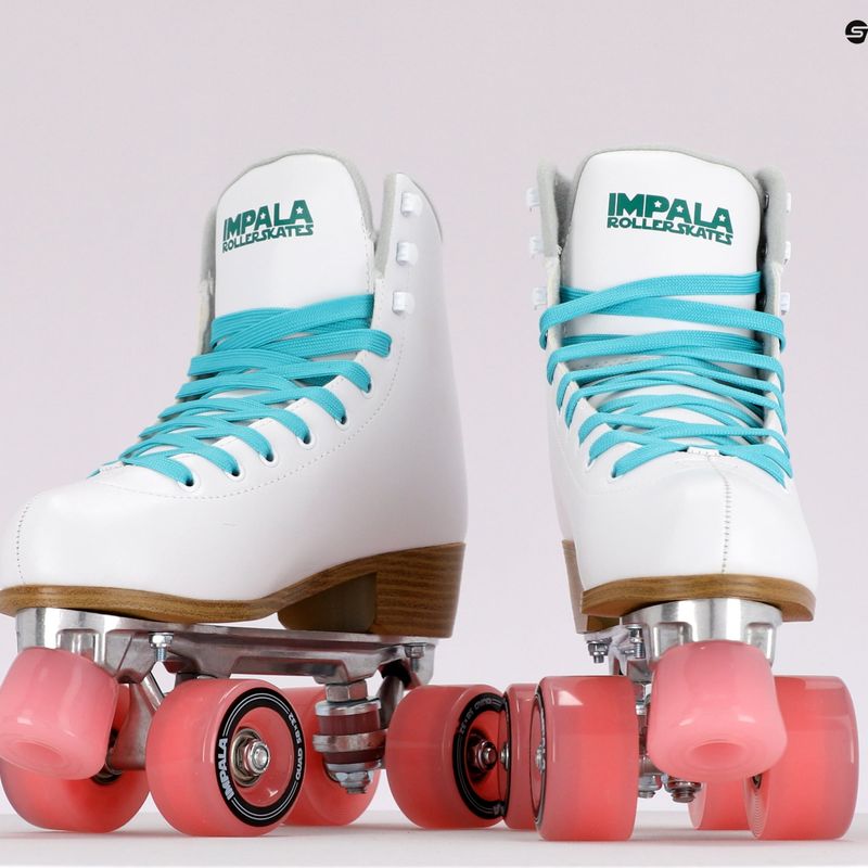 Ковзани роликові IMPALA Quad Skate біле IMPROLLER1 12