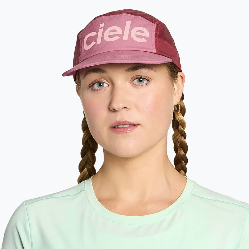 Кепка Ciele Athletics GOCap Comp Century deco rose/merlot 4