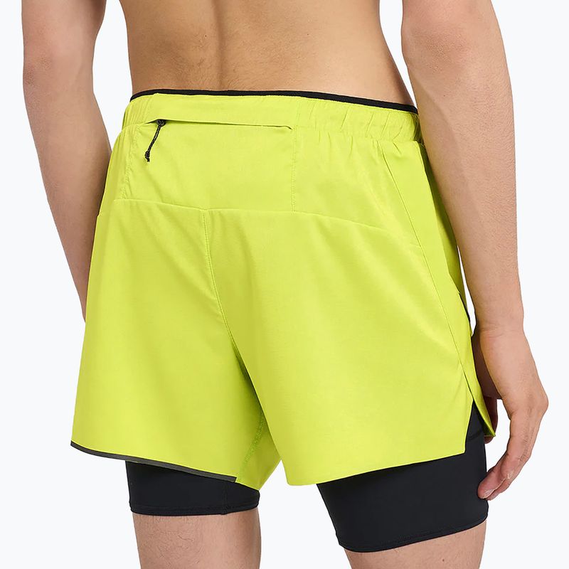 Шорти для бігу чоловічі Ciele Athletics DLY 5" Long Brief lime green 4