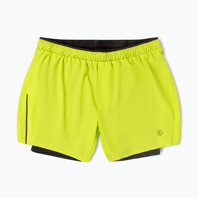 Шорти для бігу чоловічі Ciele Athletics DLY 5" Long Brief lime green 5
