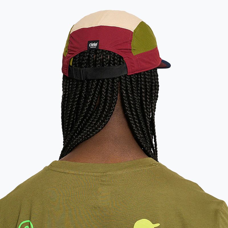 Кепка Ciele Athletics GOCap Field IconicBar crimson red/terrain 5