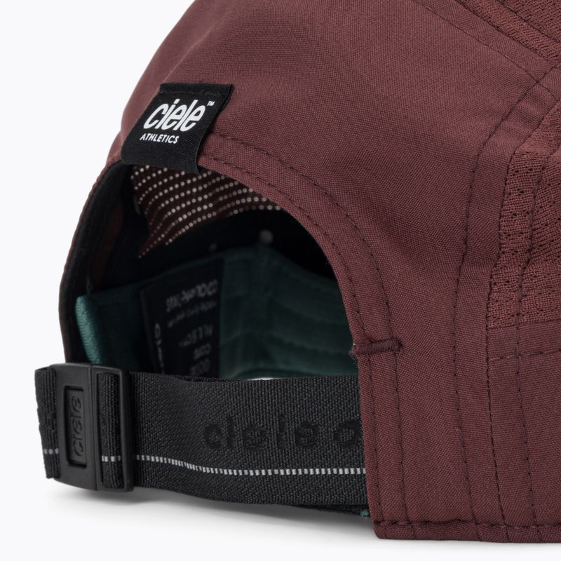 Кепка Ciele Athletics GOCap Comp Bars dark wine red 5