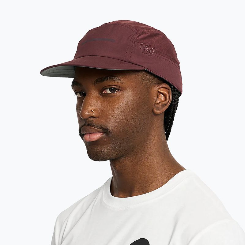 Кепка Ciele Athletics GOCap Comp Bars dark wine red 5