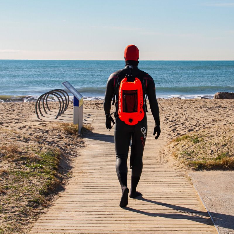 Буй страхувальний BuddySwim Backpack 28 л orange 6