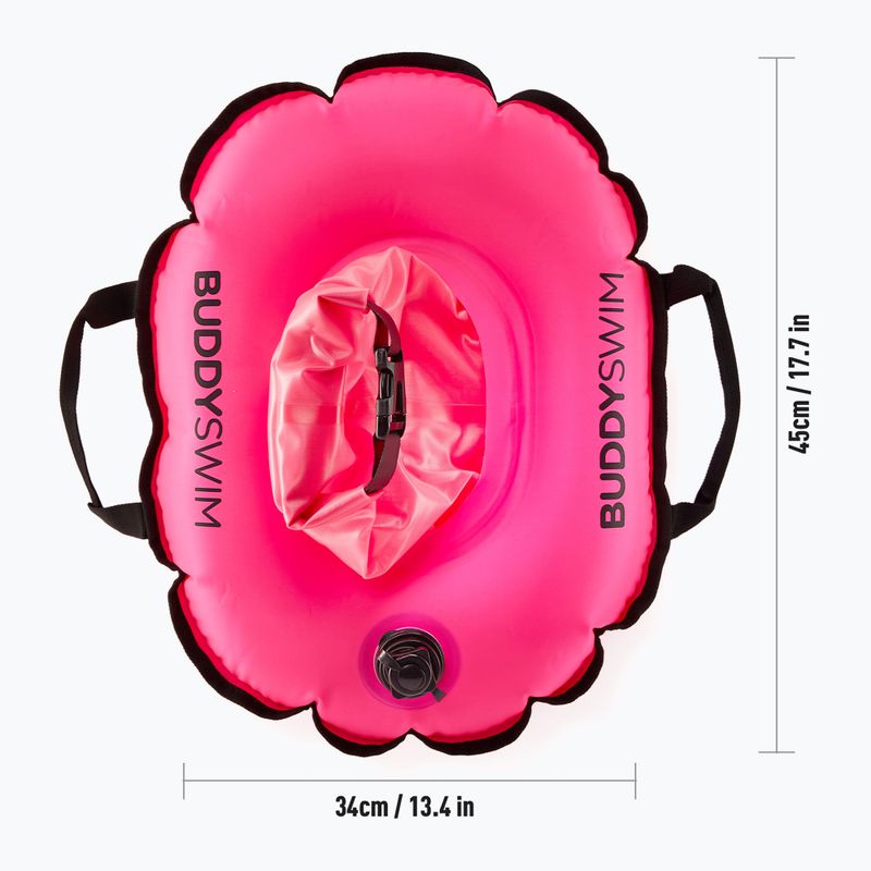 Рятувальний буй BuddySwim Hydrastation 10 l pink 2