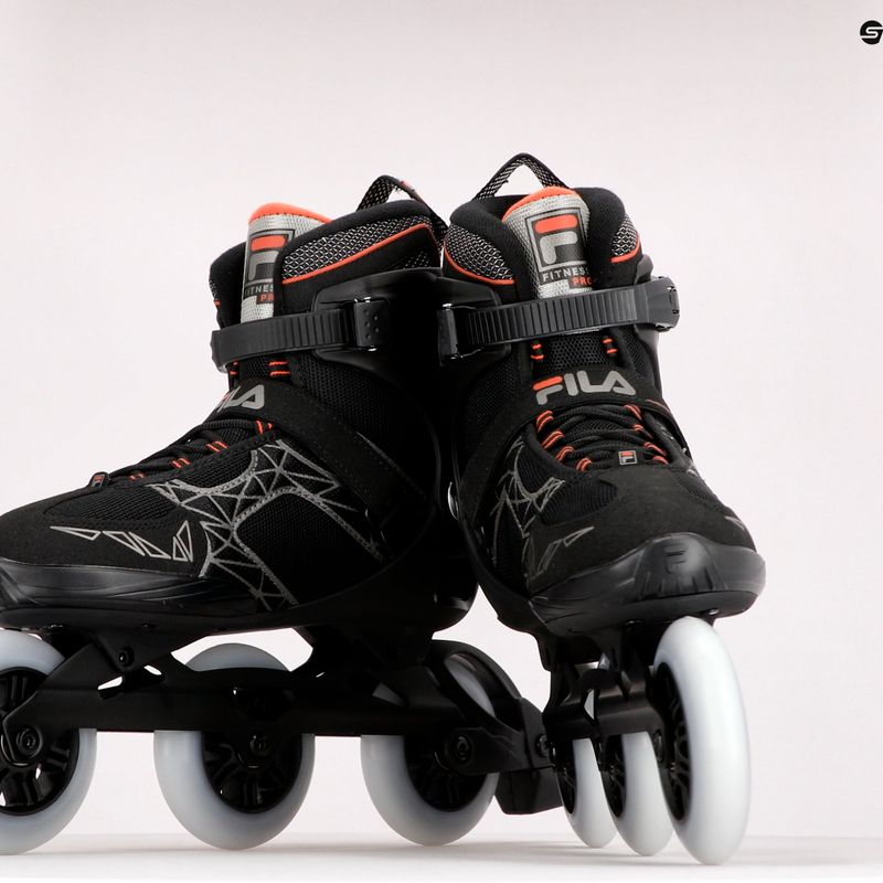 Роликові ковзани чоловічі FILA Legacy Pro 100 black/red 9