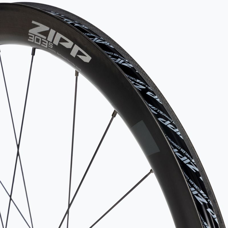 Колесо велосипедне переднє Zipp AMWH 303 S 12X100 чорне 00.1918.527.000 4