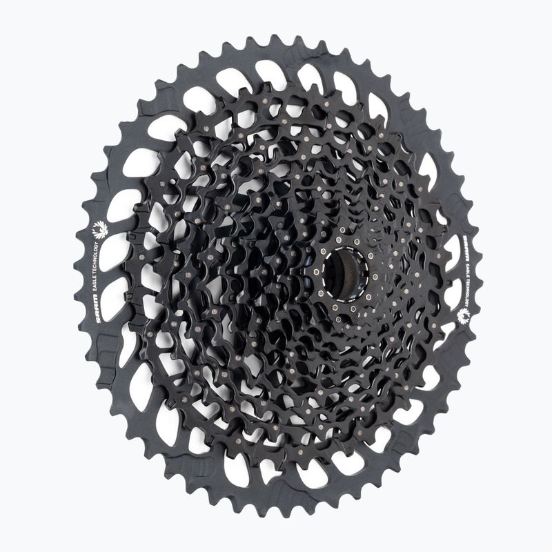 Велосипедна касета 12 зірок SRAM AM CS Xh-1275 Eagle 10-52T чорна 00.2418.109.000