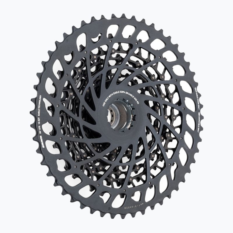 Велосипедна касета 12 зірок SRAM AM CS Xh-1275 Eagle 10-52T чорна 00.2418.109.000 2