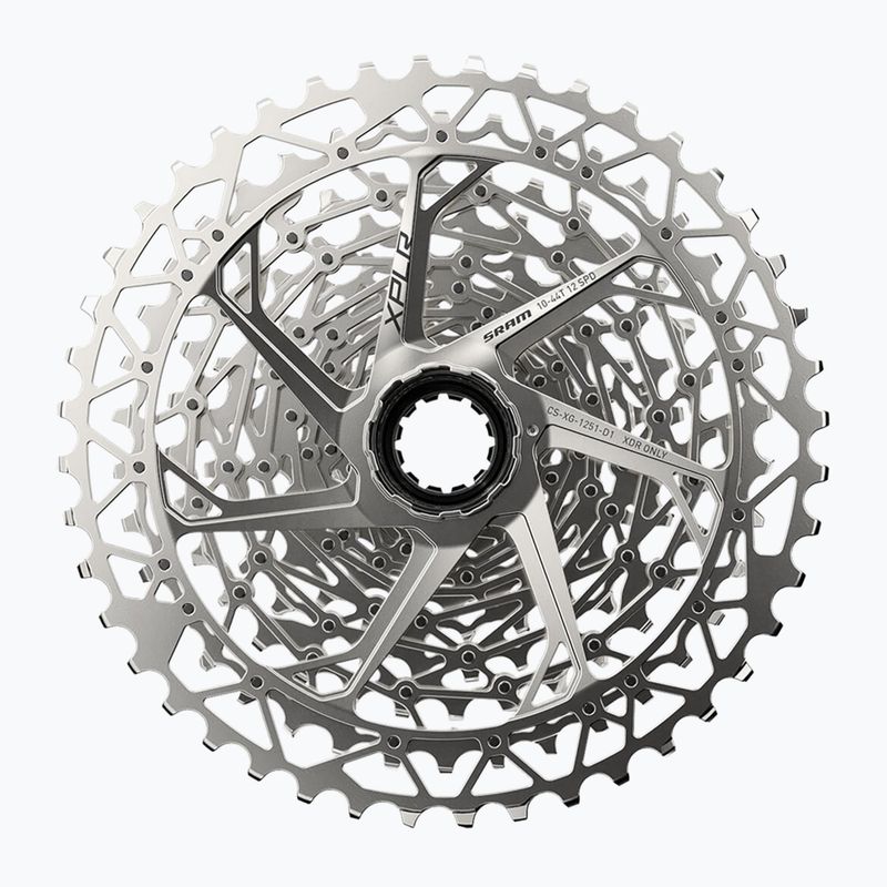 Касета для велосипеда SRAM AM CS XG 1251 D1 XPLR 12rz 10-44T сріблястого кольору 2