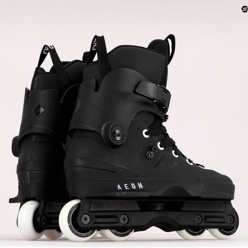 Роликові ковзани Powerslide Aeon 60 Basic XXL чорні 710171 11