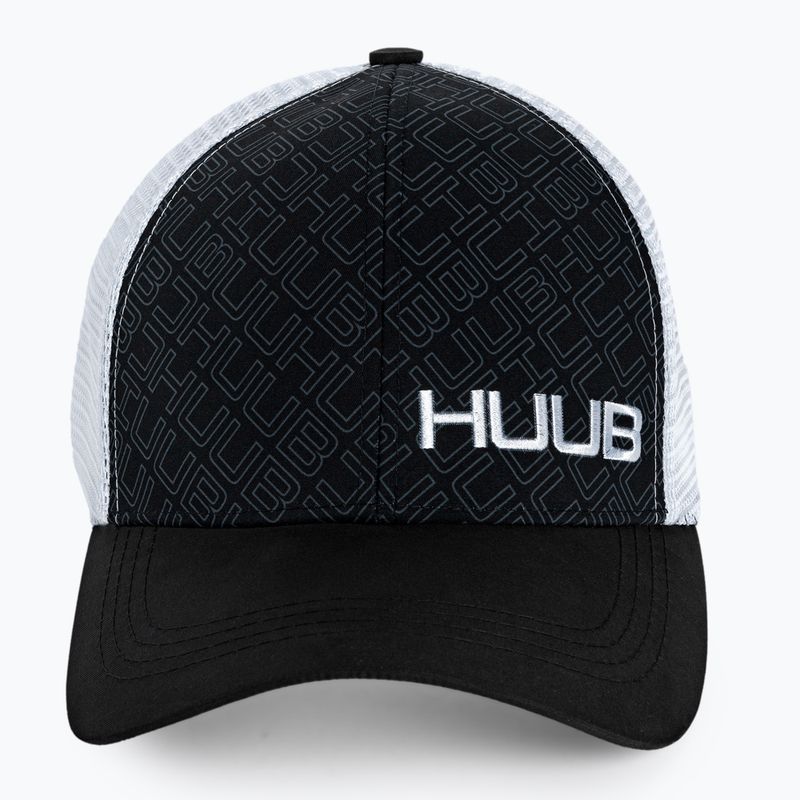 Бейсболка HUUB Running Baseball чорно-біла A2-RBC 4