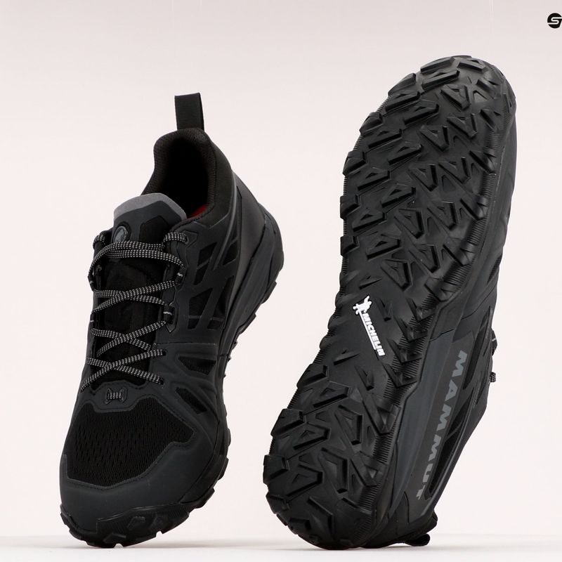 Взуття туристичне чоловіче Mammut Saentis Low GTX чорне 9
