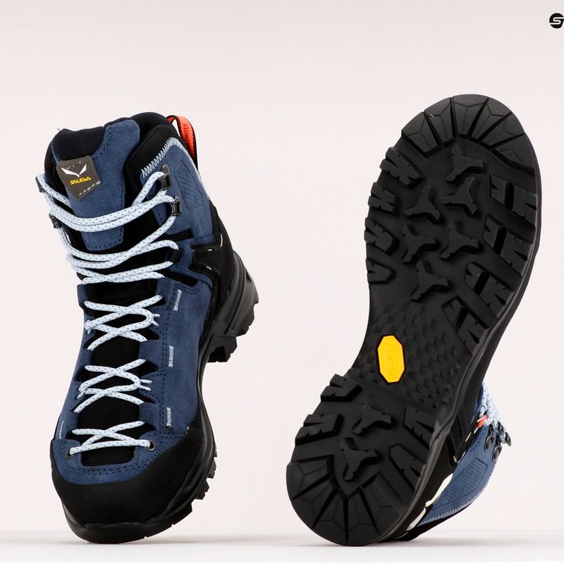 Черевики для трекінгу жіночі Salewa MTN Trainer 2 Mid GTX сині 00-0000061398 11