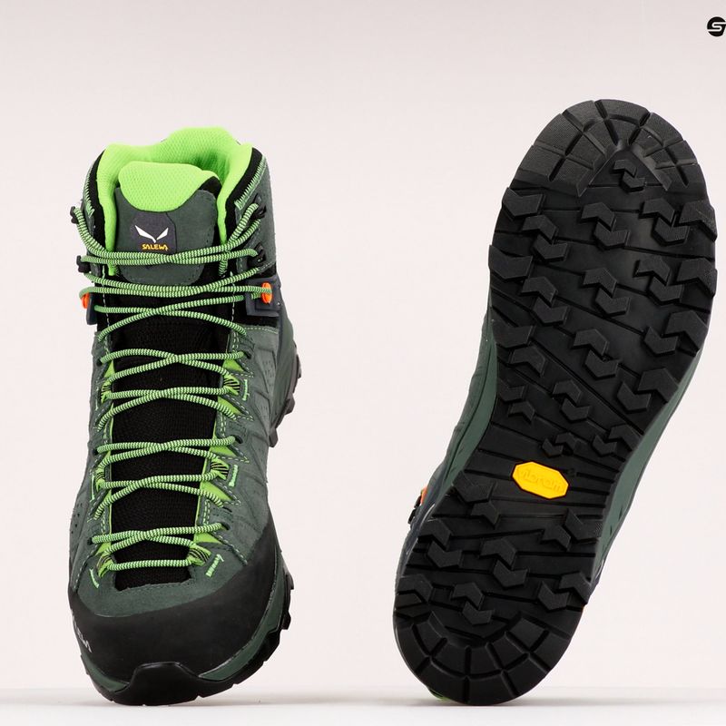 Черевики для трекінгу чоловіче Salewa Alp Trainer 2 Mid GTX зелені 00-0000061382 14