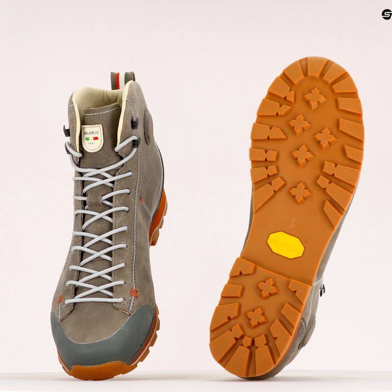 Черевики для трекінгу чоловічі Dolomite 54 High Fg Gtx зелені 247958 0669 11