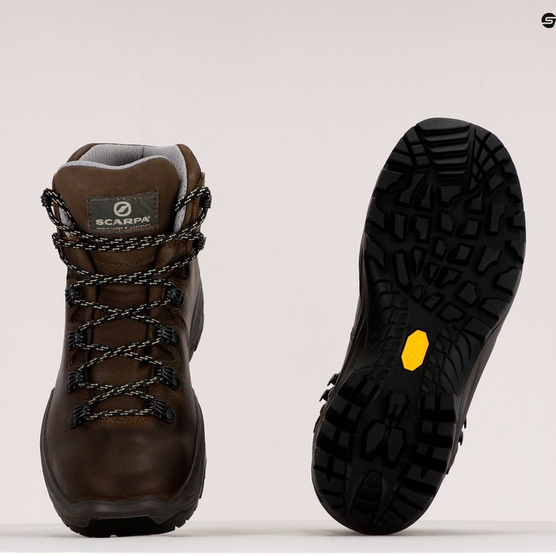 Черевики для трекінгу жіночі SCARPA Terra GTX коричневі 30020-202 9