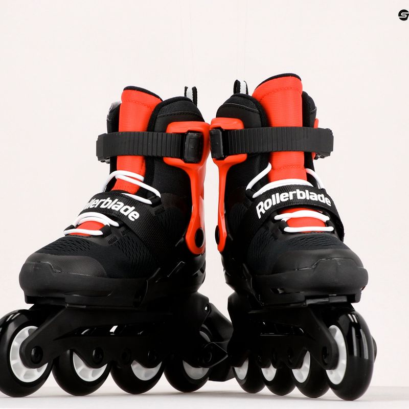 Роликові ковзани дитячі Rollerblade Microblade чорні 7957200741 7